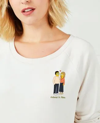 Tote bag Personalized Cartoon Couple