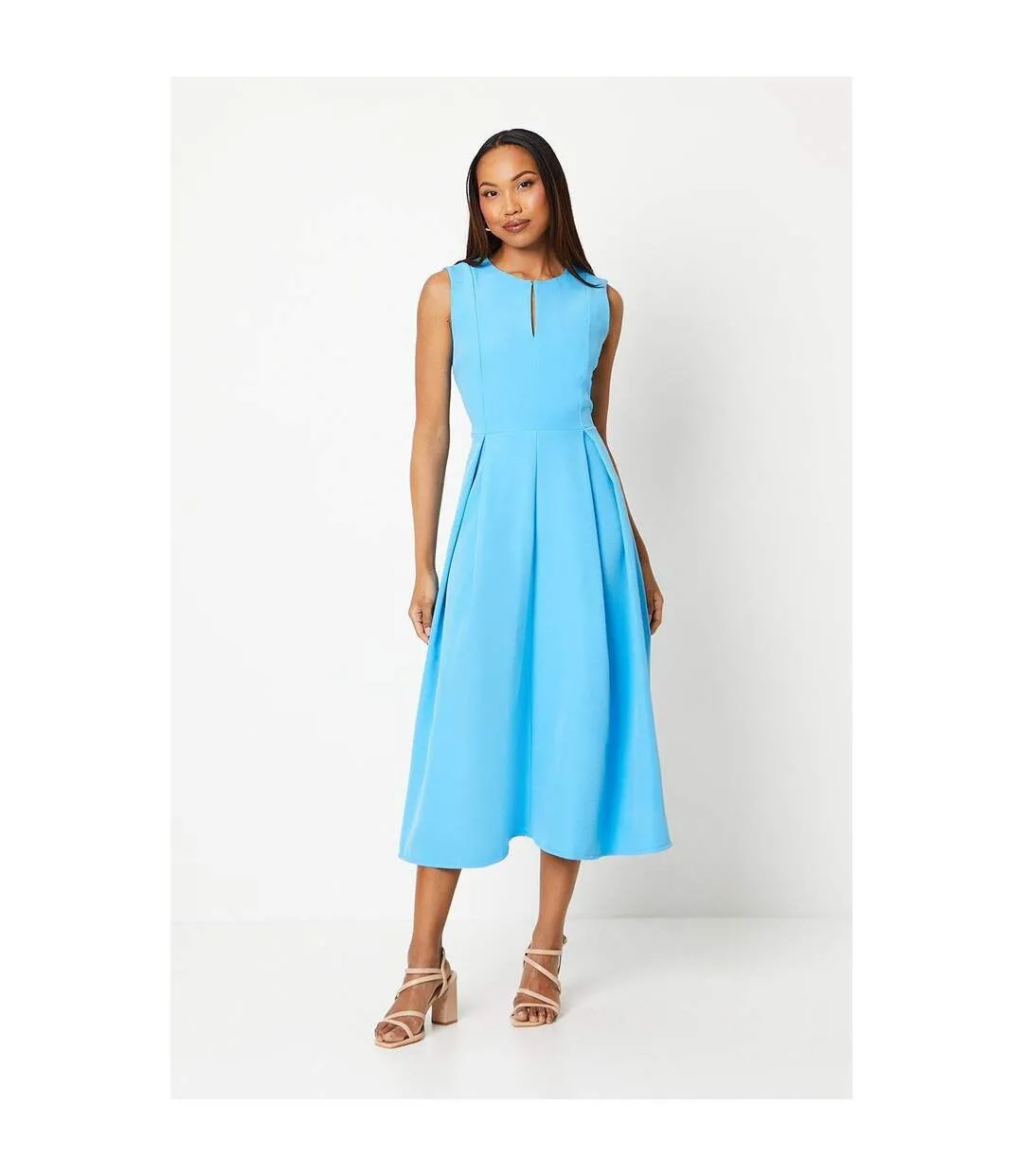 Turquoise Mid-Length Women's Dress Principles