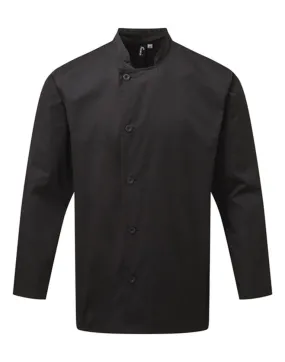 Chef jacket long sleeve - Men - PR901 - black