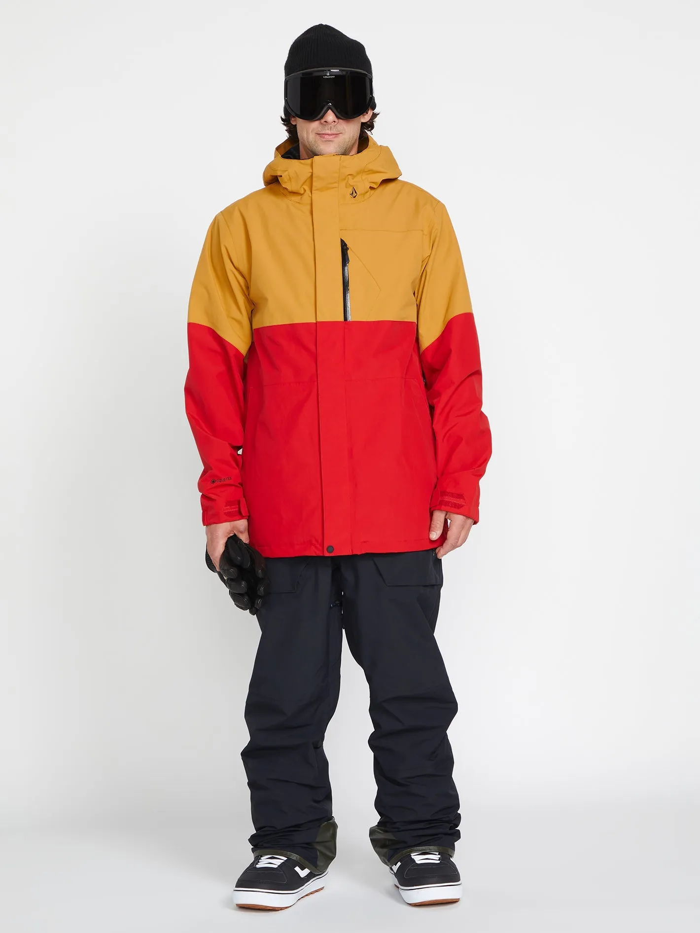 Veste de snow L Gore-Tex - Caramel