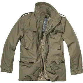 Veste M65 standard style vintage Homme BYB3108 vert olive