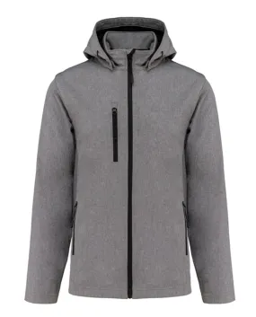 Veste softshell manches amovibles - Unisexe - K422 - gris marl 
