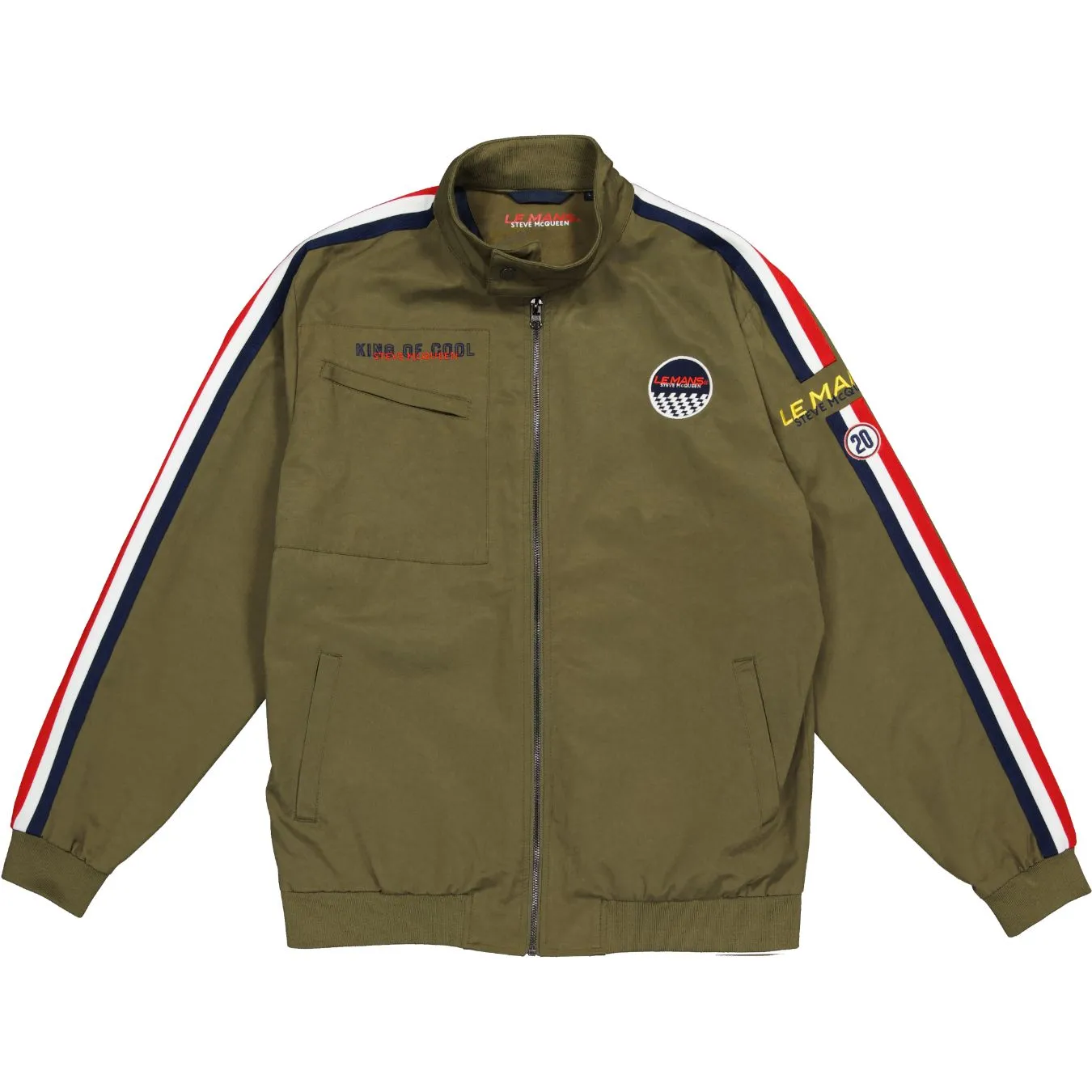 Steve McQueen Racing 20 Men's Khaki Jacket