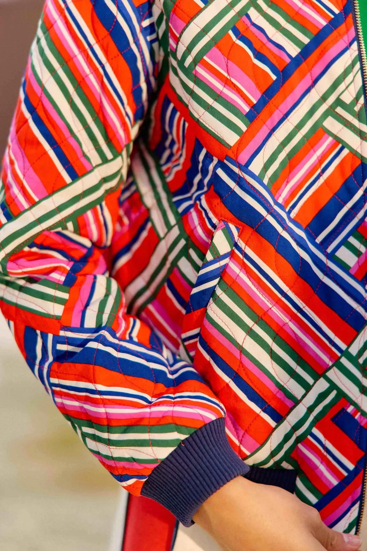 Veste Vicky - Rayures bicolore