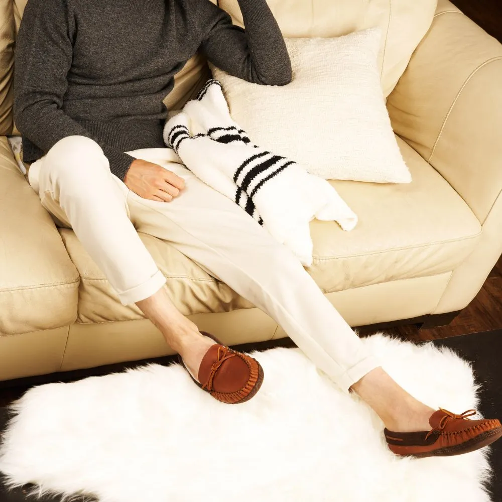 ZEROSTRESS PACO Mocassins pour hommes Pantoufles en peau de mouton